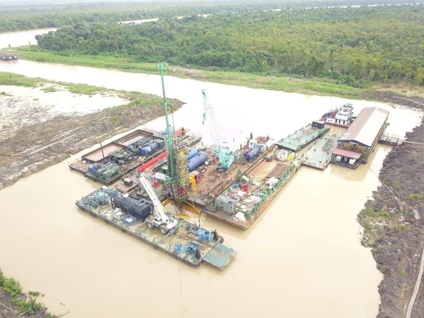 The Igbomotoru-2 well site